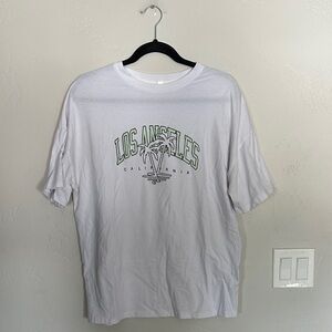 White Los Angeles Graphic T-Shirt